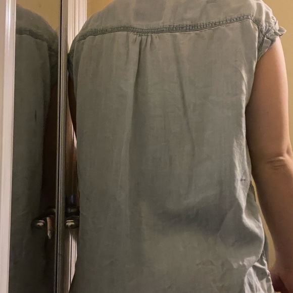 Denim overlay vest - Picture 2 of 2